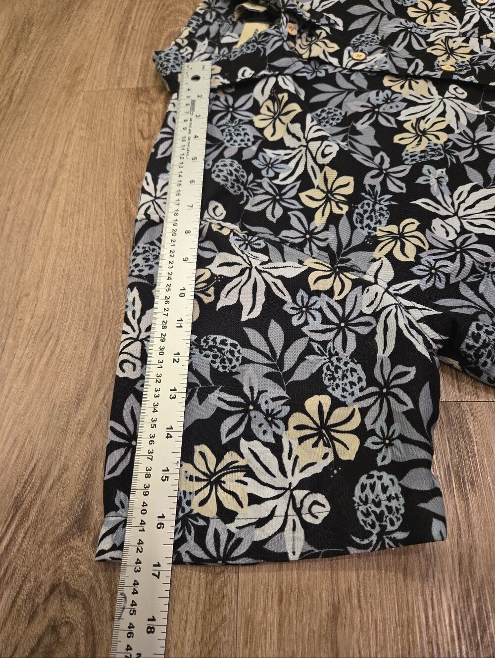 Penmans Hawaiian Short Sleeve Button Down Shirt Medium - Picture 5 of 7